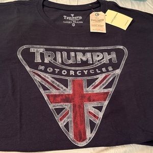 Lucky Brand Men’s “Triumph Motorcycles” T-Shirt XXL (NWT)